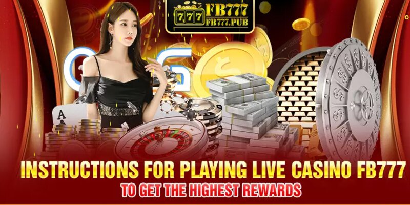 Live casino game